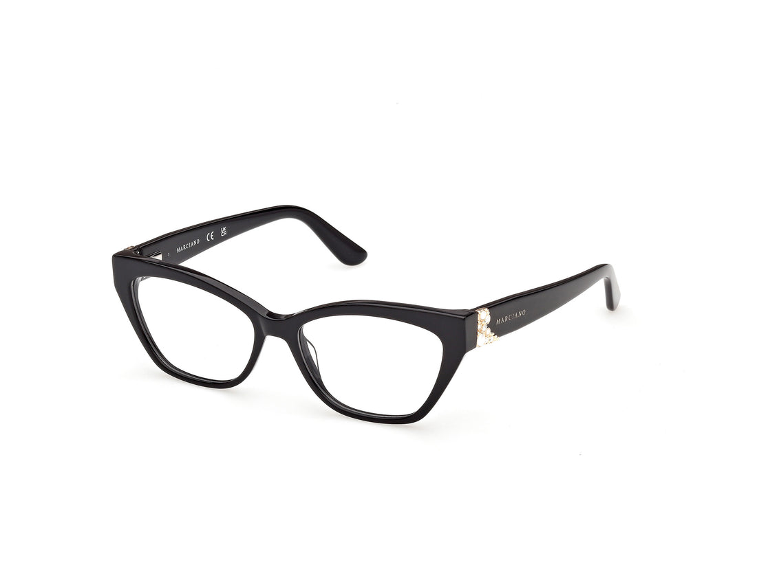 Brillen guess by marciano gm50062 001 negro cat eye femenino größe 52mm - Hauptansicht