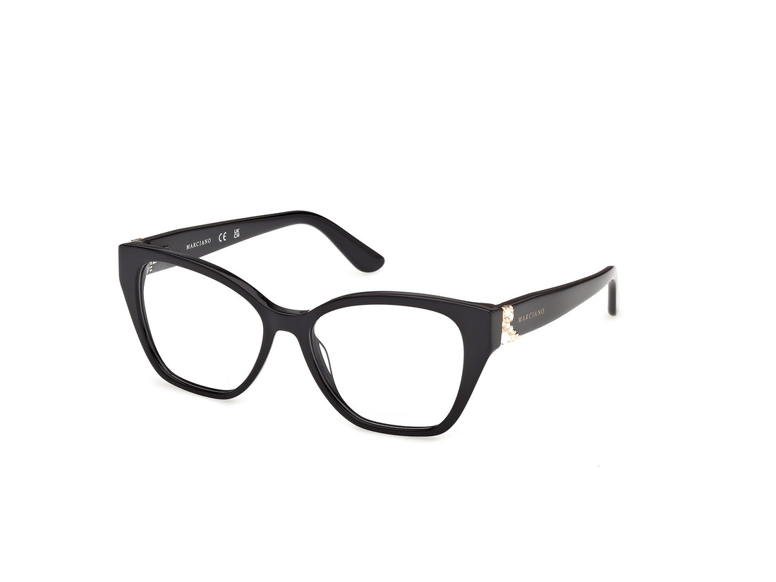 Brillen guess by marciano gm50063 001 negro cat eye femenino größe 53mm - Hauptansicht