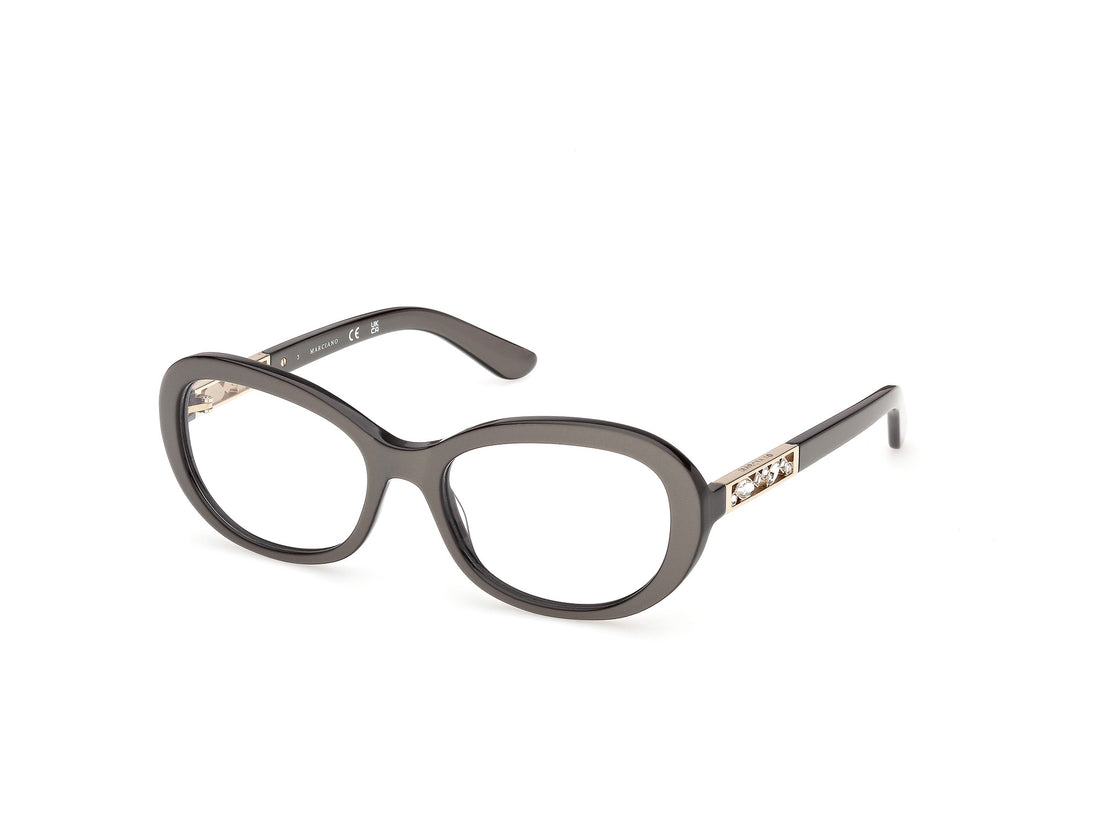 Brillen guess by marciano gm50065 020 gris oval femenino größe 55mm - Hauptansicht