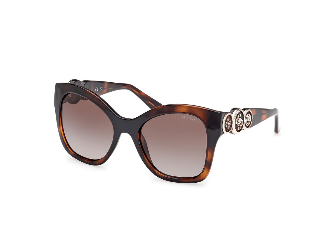 Occhiali da sole guess gu00197 52f havana butterfly femenino taglia 55mm - Vista principale