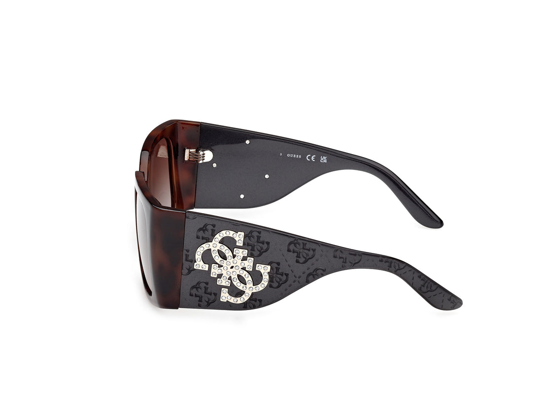 Sonnenbrillen guess gu00201-h 52f havana square femenino größe 53mm - Detailansicht