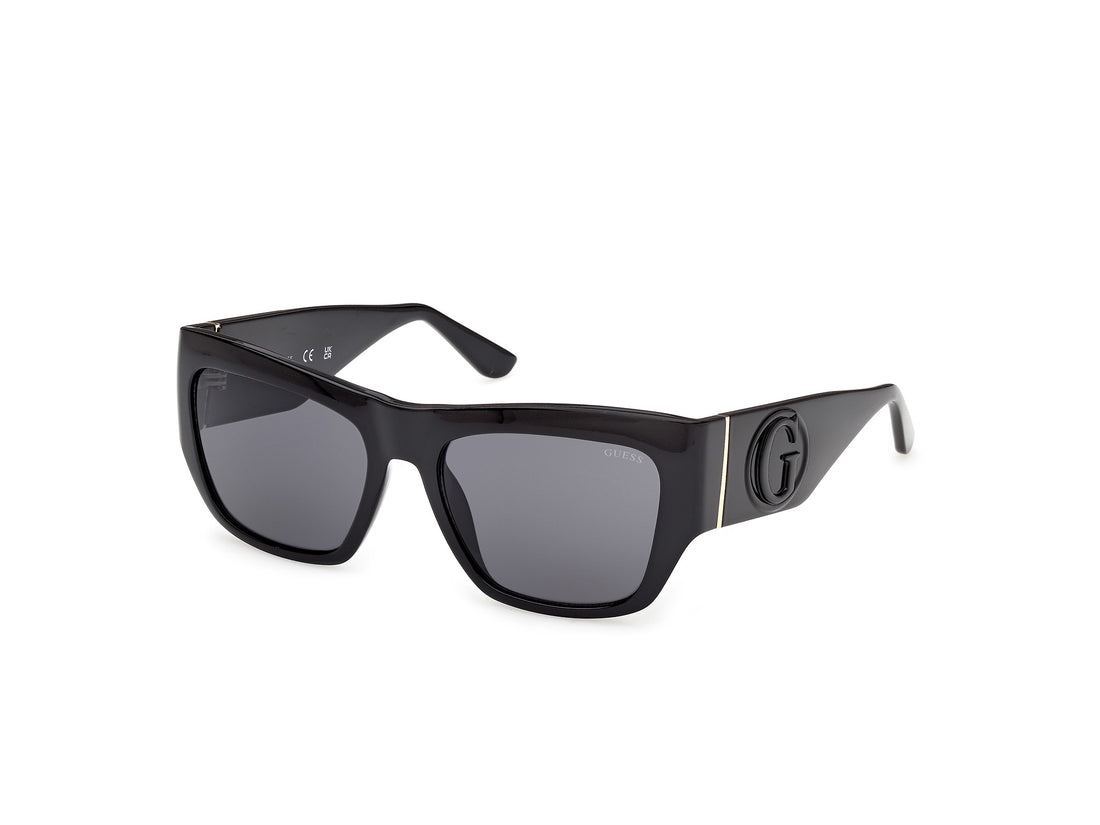 Sunglasses guess gu00252 01a negro square femenino size 54mm - Main view