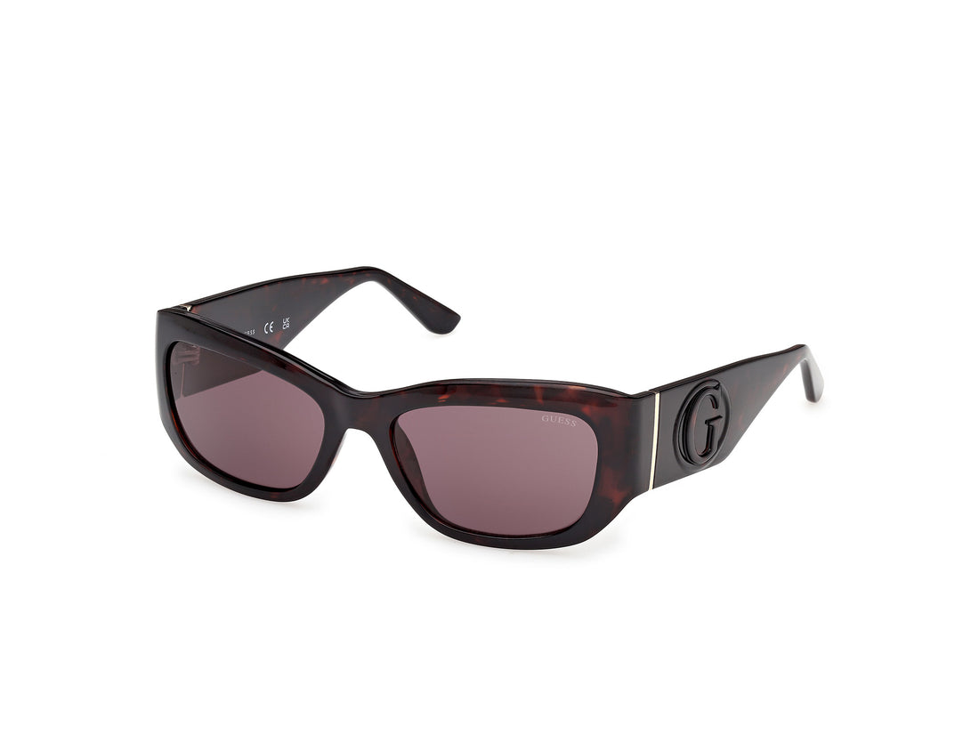 Sunglasses guess gu00253 52e havana rectangular femenino size 56mm - Main view