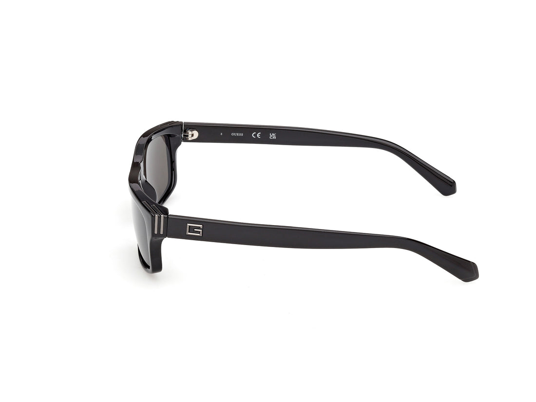 Occhiali da sole guess gu00276 01a negro rectangular masculino taglia 57mm - Vista dettagliata