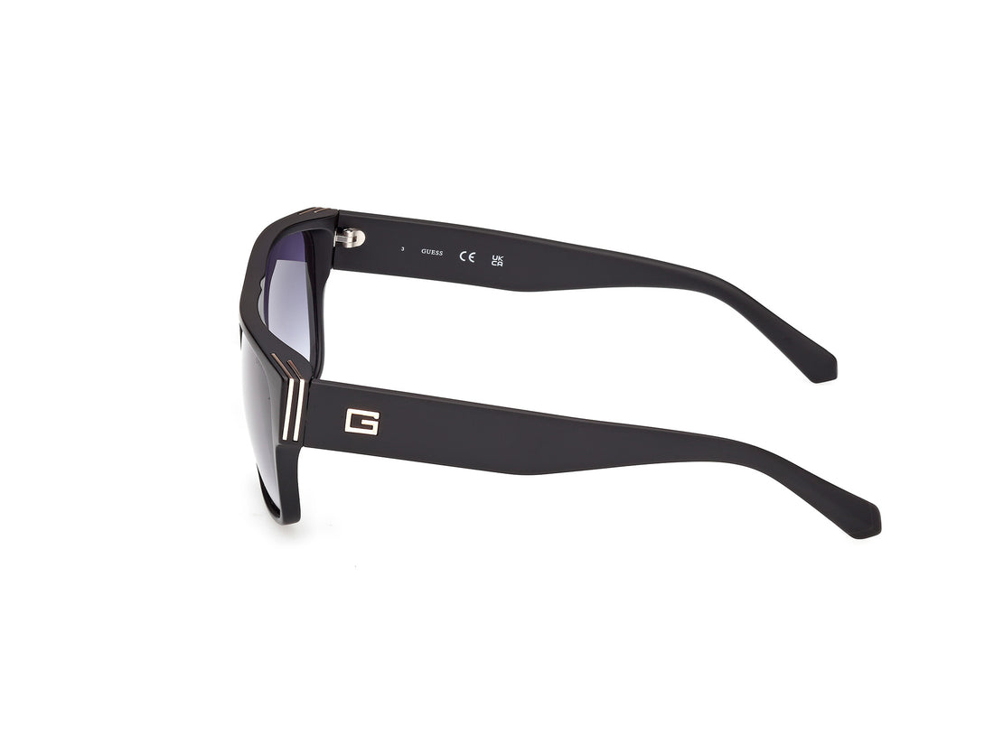 Occhiali da sole guess gu00277 02w negro square masculino taglia 58mm - Vista dettagliata