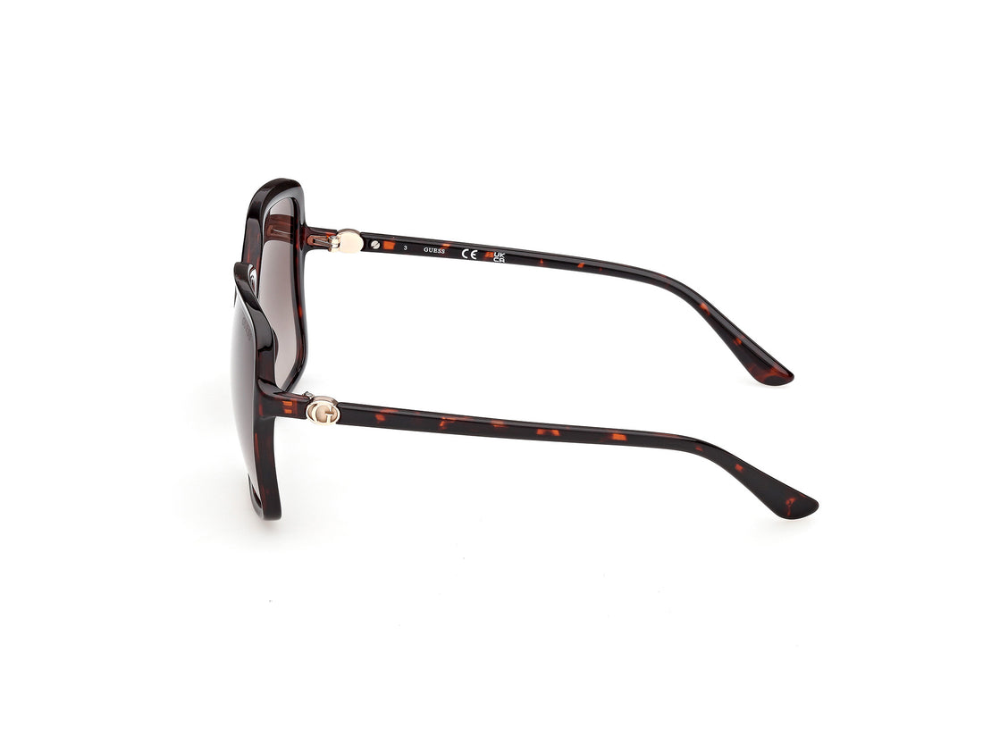 Occhiali da sole guess gu00280 52f havana square femenino taglia 57mm - Vista dettagliata