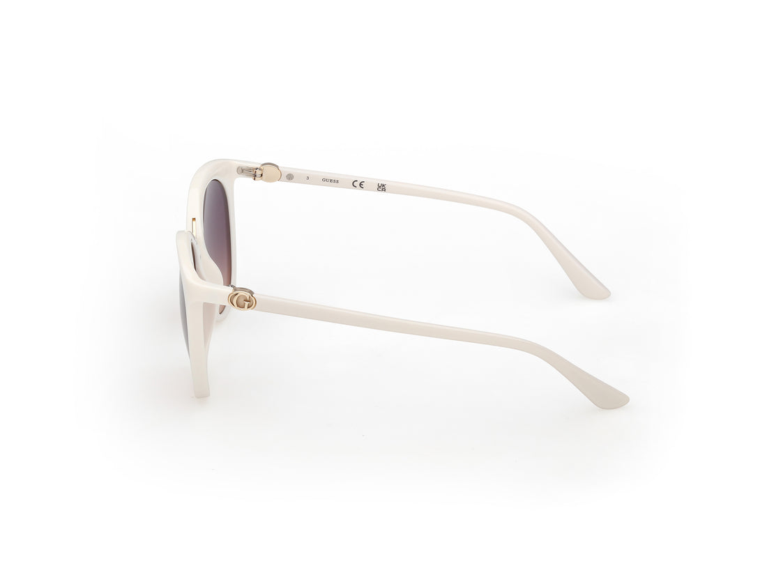 Sonnenbrillen guess gu00282 21z blanco round femenino größe 52mm - Detailansicht