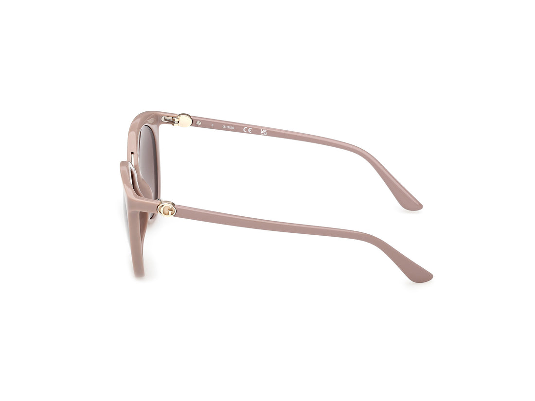 Sonnenbrillen guess gu00282 57f beige round femenino größe 52mm - Detailansicht