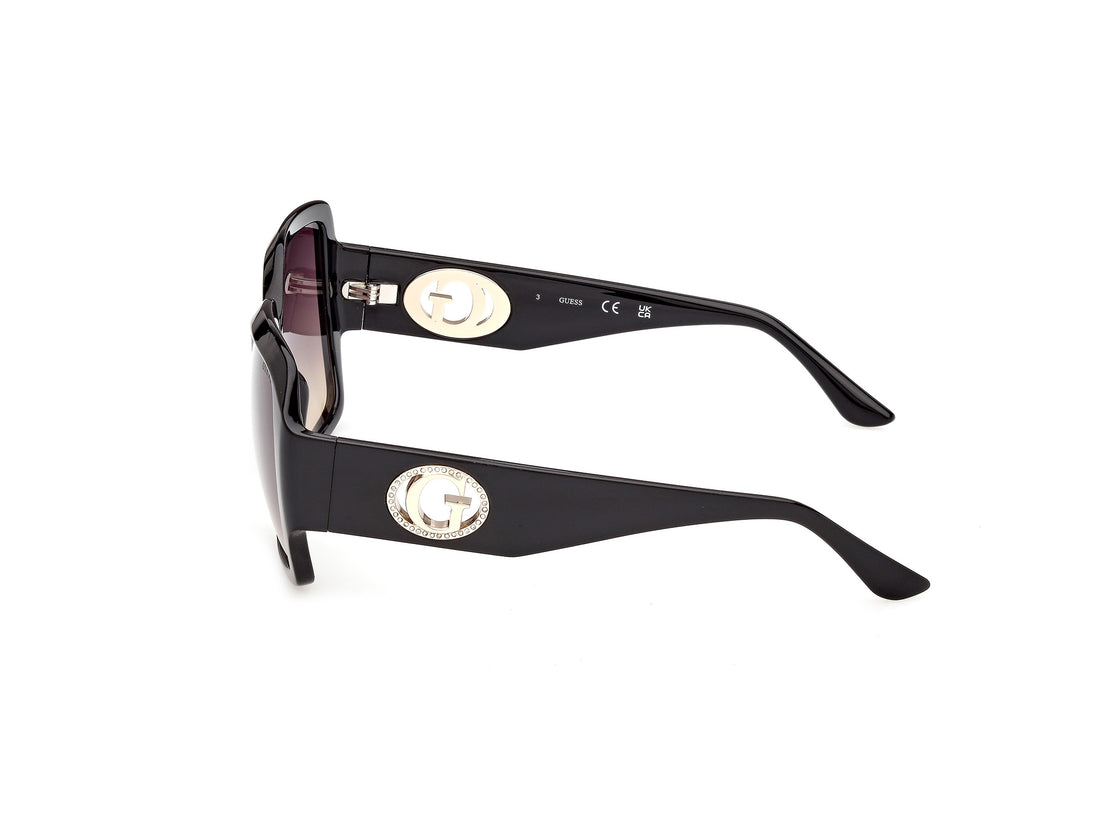 Occhiali da sole guess gu00283 01b negro square femenino taglia 57mm - Vista dettagliata