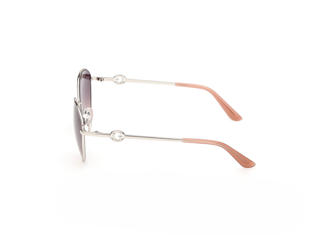 Occhiali da sole guess gu00284 10z plateado round femenino taglia 58mm - Vista dettagliata