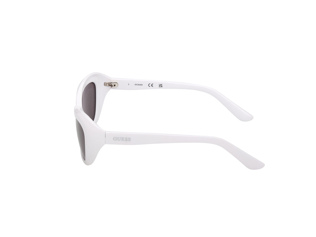 Occhiali da sole guess gu00286 21a blanco cat eye femenino taglia 55mm - Vista dettagliata