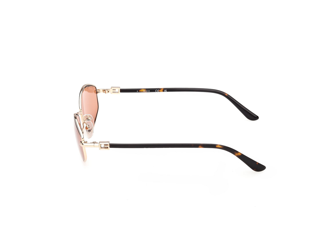 Sonnenbrillen guess gu00289 32e dorado geometric femenino größe 56mm - Detailansicht