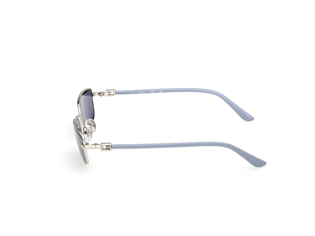 Occhiali da sole guess gu00290 10x plateado rectangular femenino taglia 55mm - Vista dettagliata