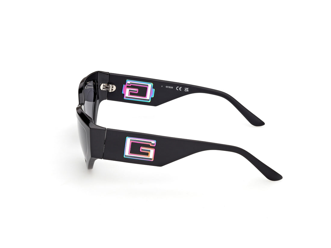 Occhiali da sole guess gu00292 01a negro cat eye femenino taglia 57mm - Vista dettagliata