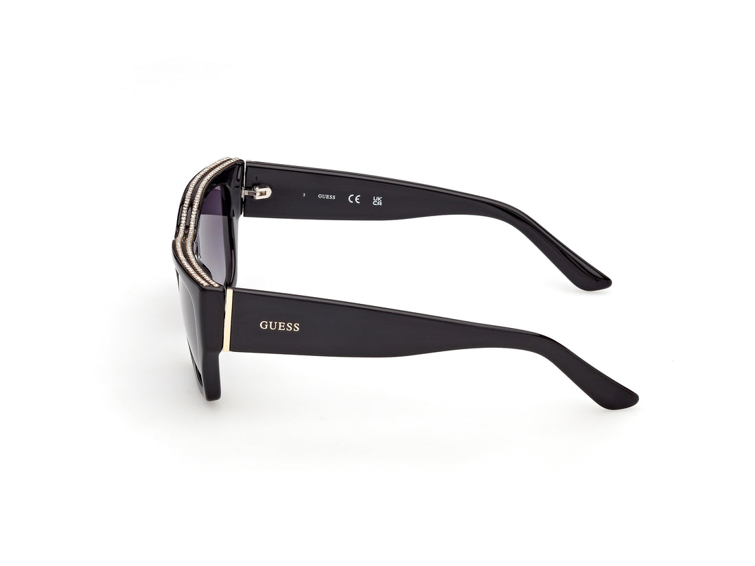 Occhiali da sole guess gu00293 01b negro rectangular femenino taglia 55mm - Vista dettagliata