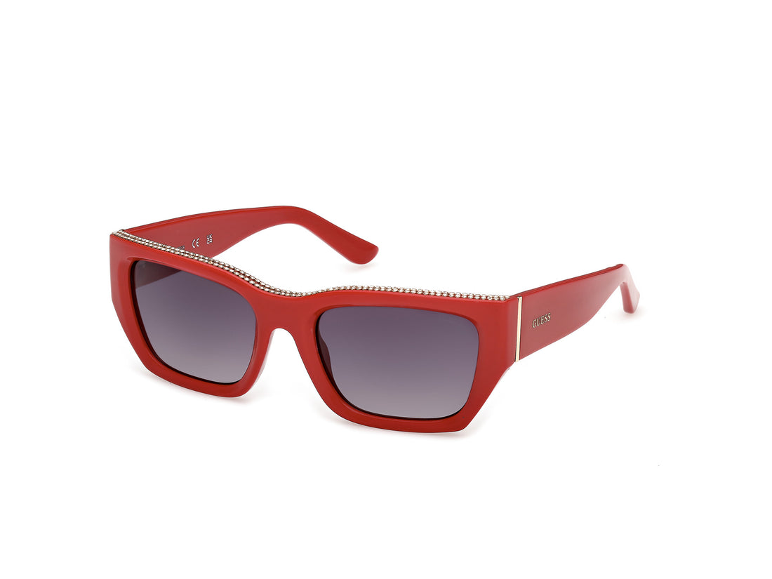 Occhiali da sole guess gu00293 66b rojo rectangular femenino taglia 55mm - Vista principale