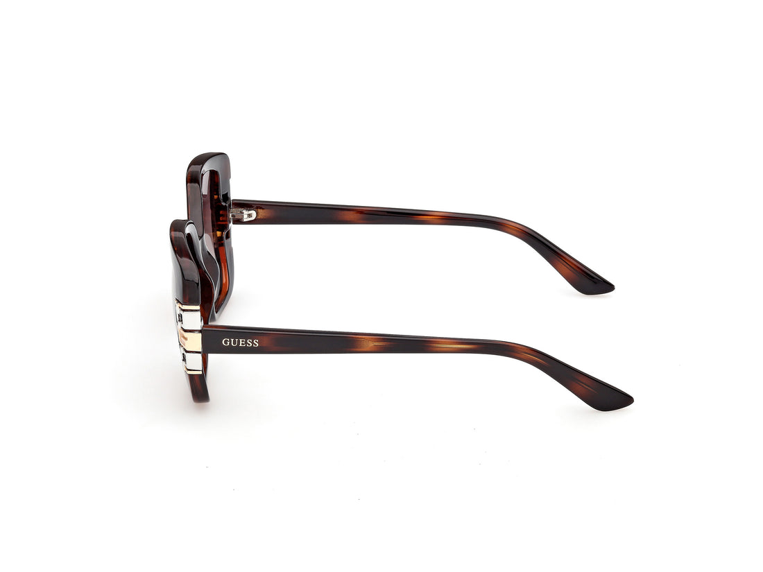 Occhiali da sole guess gu00294 52f havana square femenino taglia 52mm - Vista dettagliata