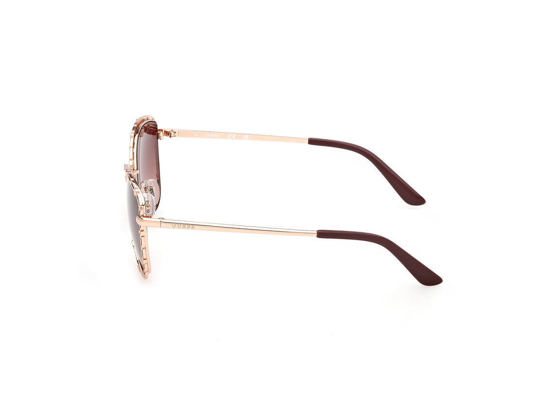 Occhiali da sole guess gu00297 28f dorado round femenino taglia 54mm - Vista dettagliata