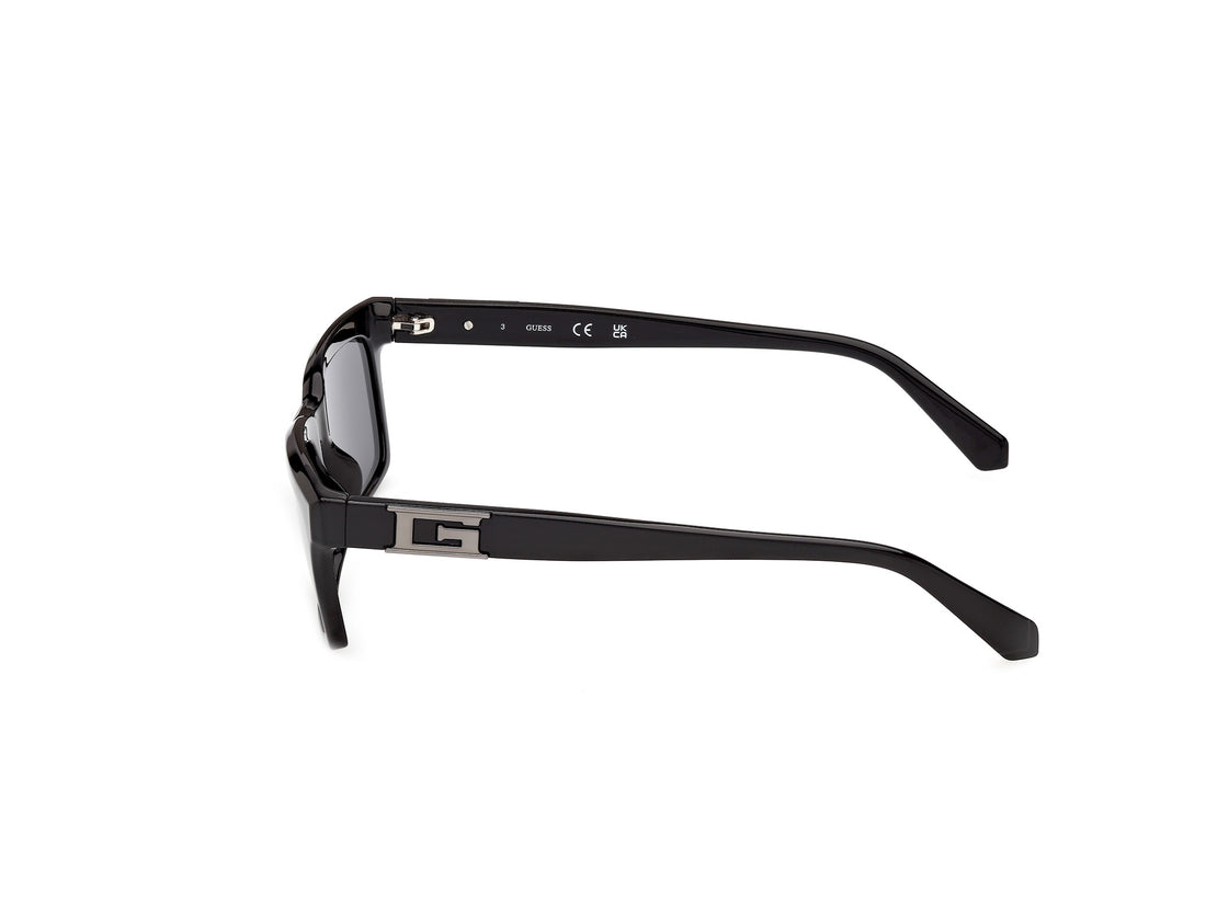 Occhiali da sole guess gu00300 01a negro rectangular masculino taglia 54mm - Vista dettagliata
