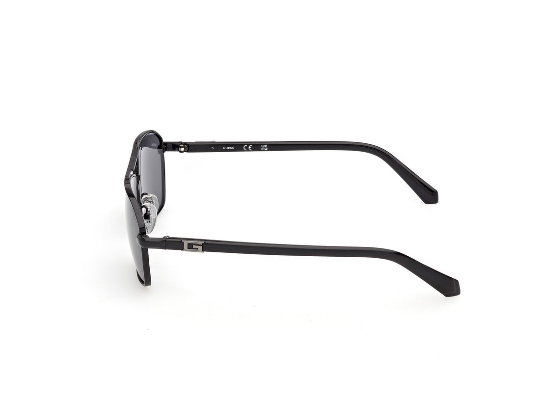 Occhiali da sole guess gu00301 01a negro navigator masculino taglia 59mm - Vista dettagliata