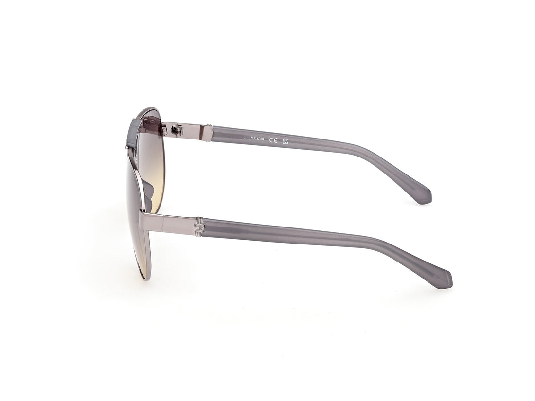 Occhiali da sole guess gu00304 08b plateado pilot masculino taglia 63mm - Vista dettagliata