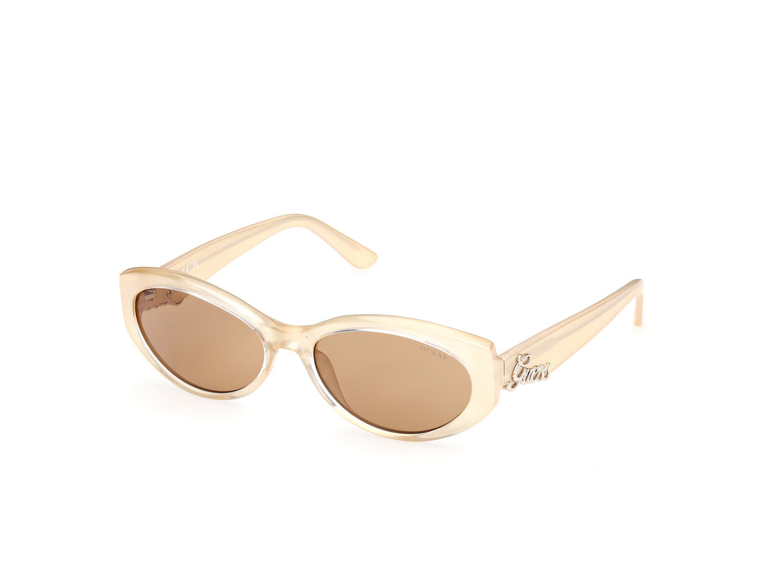 Óculos de sol guess gu00307 41e amarillo oval femenino tamanho 56mm - Vista principal