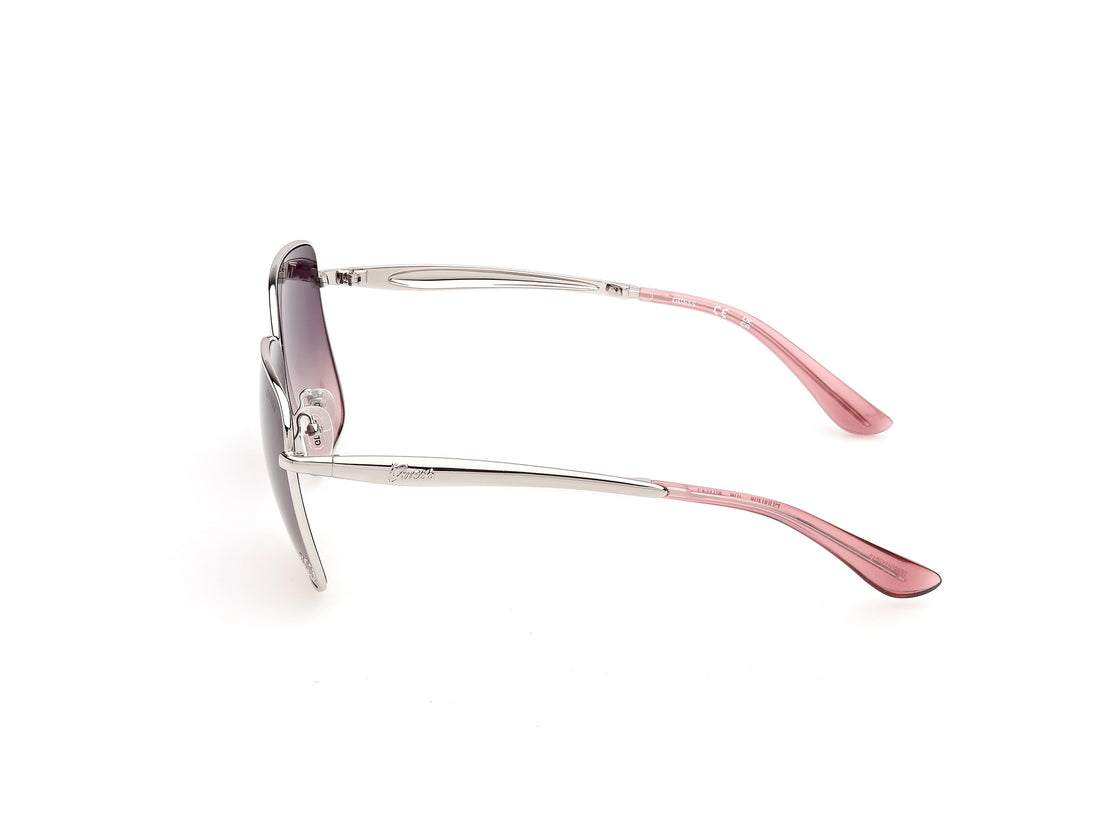 Óculos de sol guess gu00308 10b plateado square femenino tamanho 60mm - Vista de detalhe