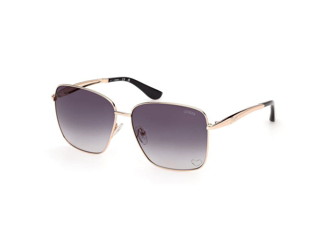 Óculos de sol guess gu00308 32b dorado square femenino tamanho 60mm - Vista principal