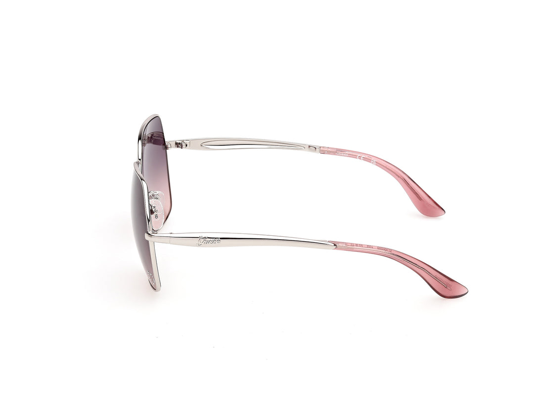 Óculos de sol guess gu00309 10b plateado butterfly femenino tamanho 60mm - Vista de detalhe