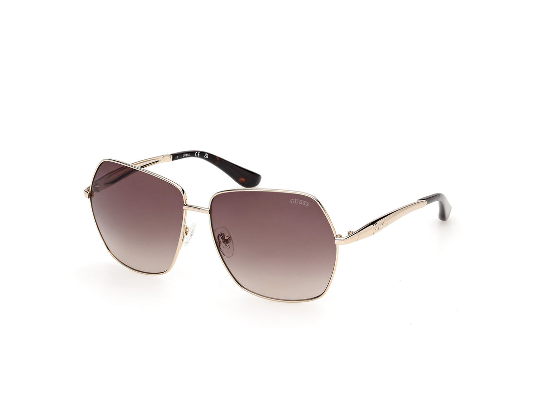 Óculos de sol guess gu00309 32f dorado butterfly femenino tamanho 60mm - Vista principal