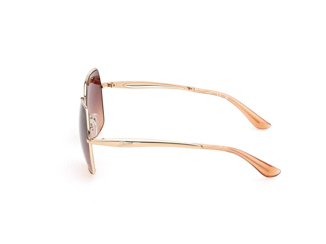 Óculos de sol guess gu00309 33t dorado butterfly femenino tamanho 60mm - Vista de detalhe