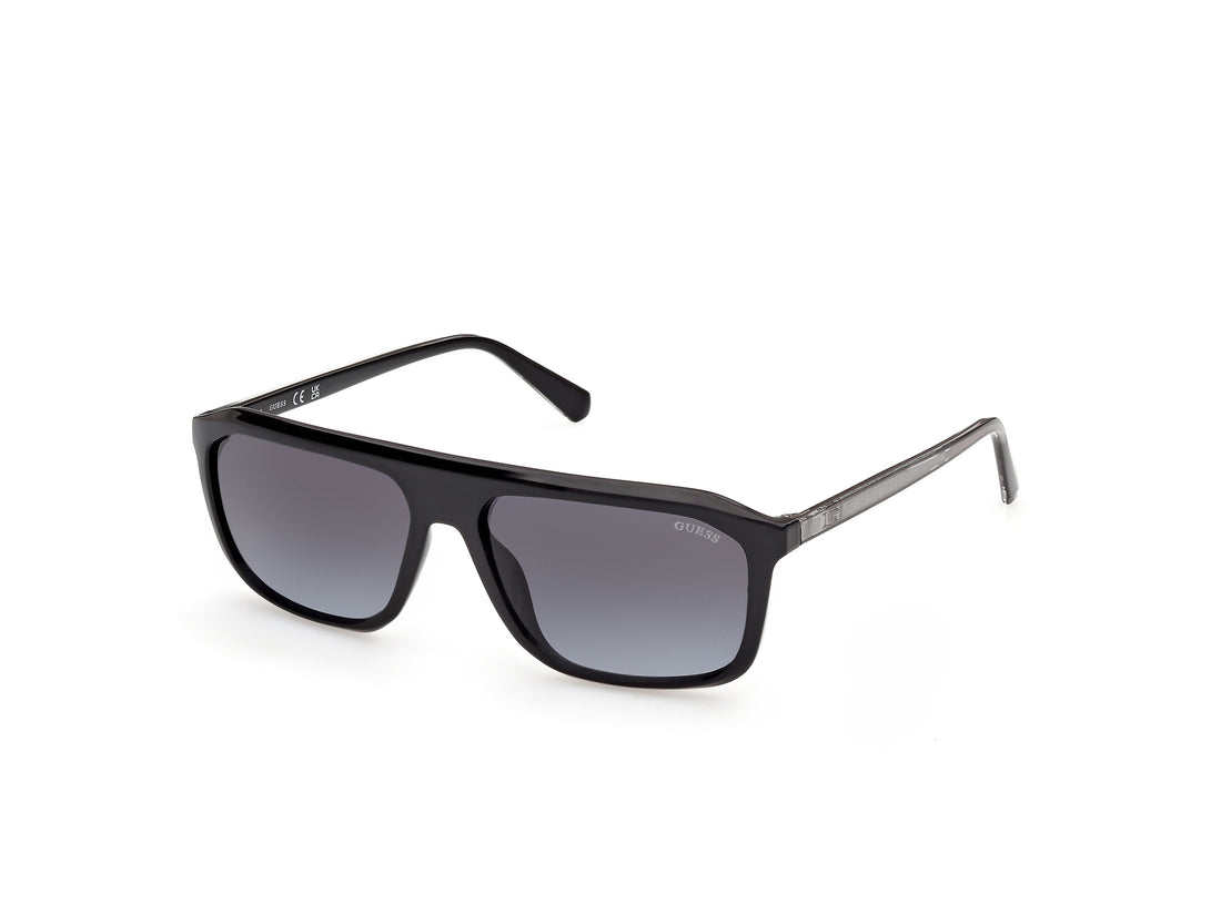 Lunettes de soleil guess gu00311 01b negro rectangular masculino taille 57mm - Vue principale
