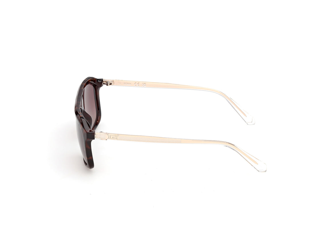 Lunettes de soleil guess gu00311 52f havana rectangular masculino taille 57mm - Vue détaillée