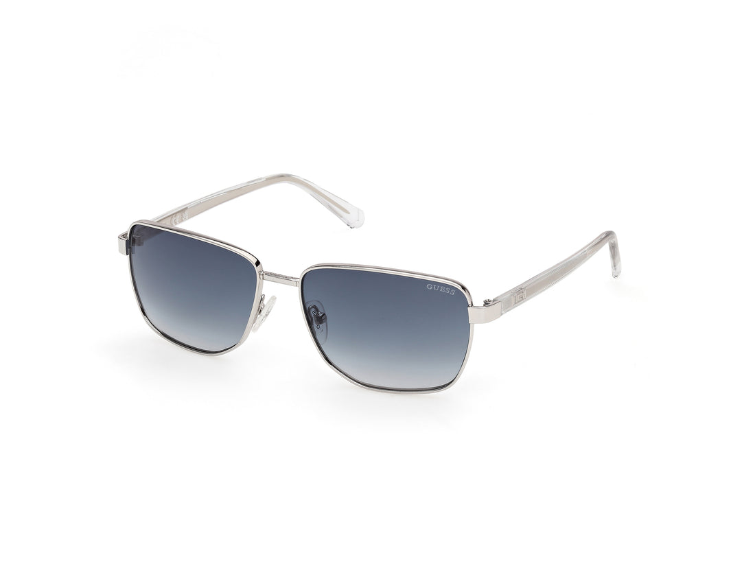 Lunettes de soleil guess gu00312 10w plateado rectangular masculino taille 58mm - Vue principale