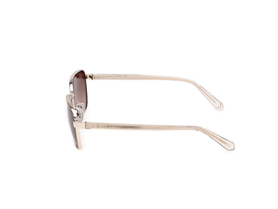 Lunettes de soleil guess gu00312 32f dorado rectangular masculino taille 58mm - Vue détaillée