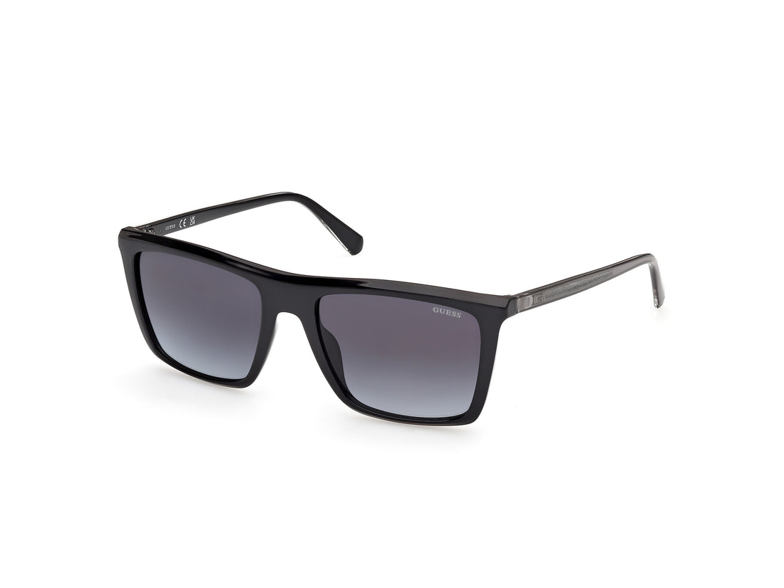 Lunettes de soleil guess gu00313 01b negro square masculino taille 55mm - Vue principale