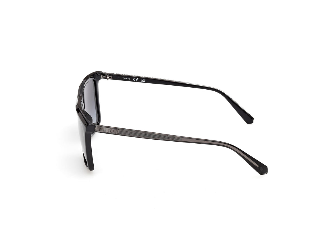 Lunettes de soleil guess gu00313 01b negro square masculino taille 55mm - Vue détaillée