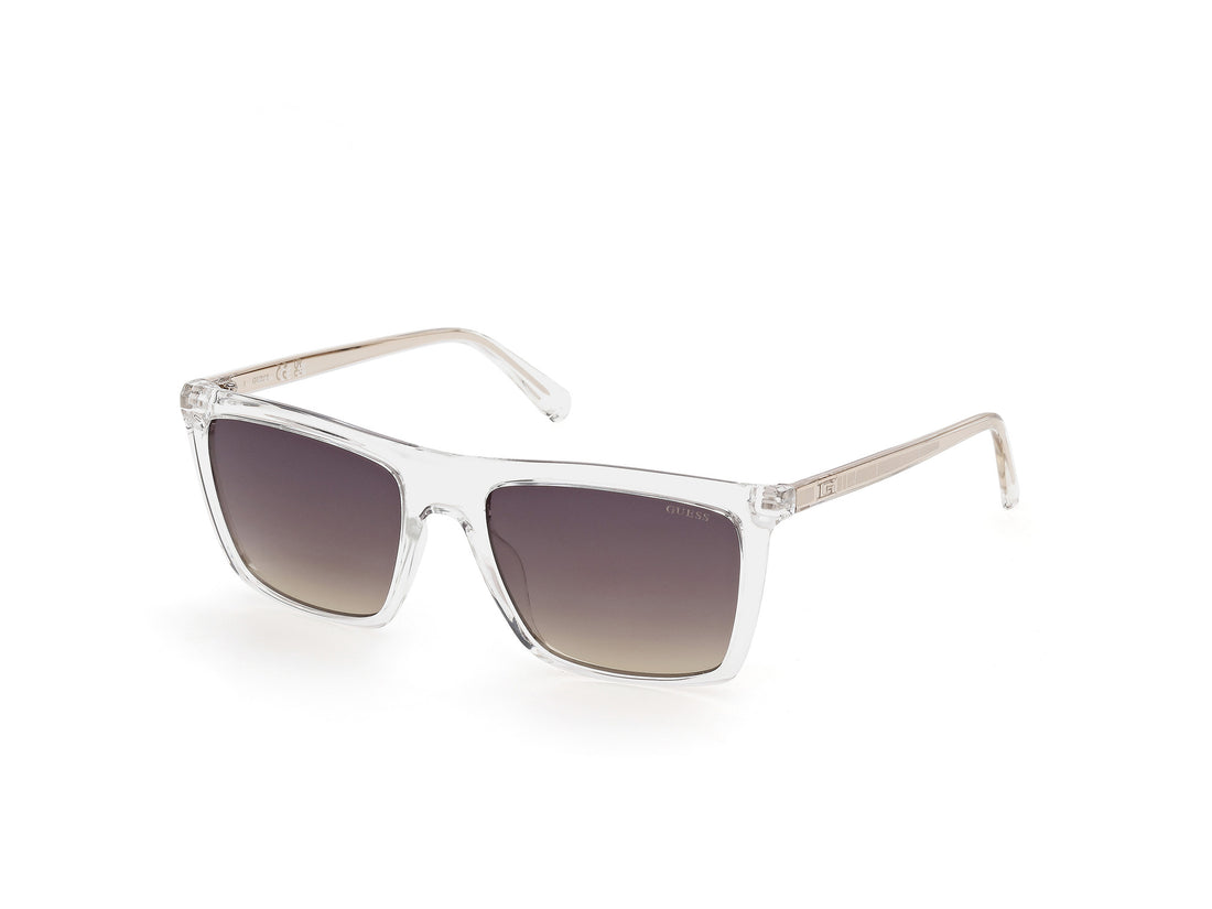 Lunettes de soleil guess gu00313 26b transparente square masculino taille 55mm - Vue principale