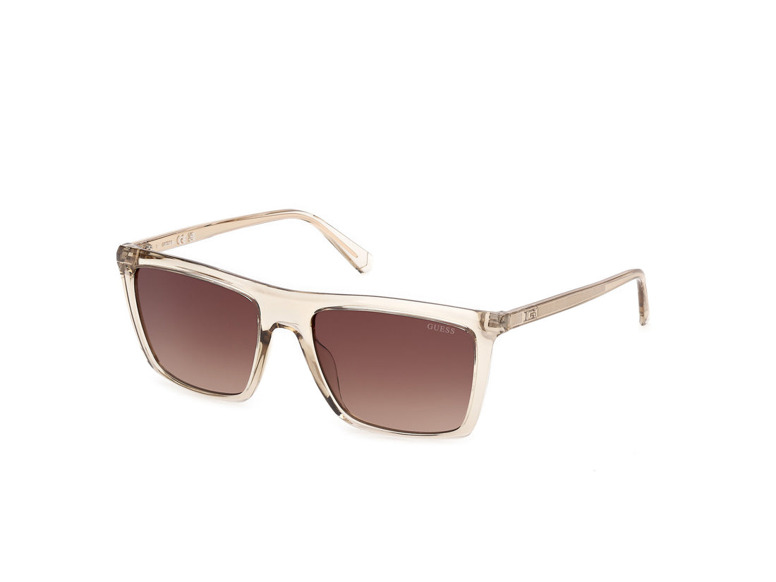 Lunettes de soleil guess gu00313 45f marron square masculino taille 55mm - Vue principale