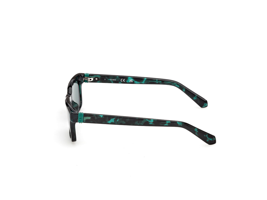 Lunettes de soleil guess gu00314 98n verde rectangular masculino taille 48mm - Vue détaillée