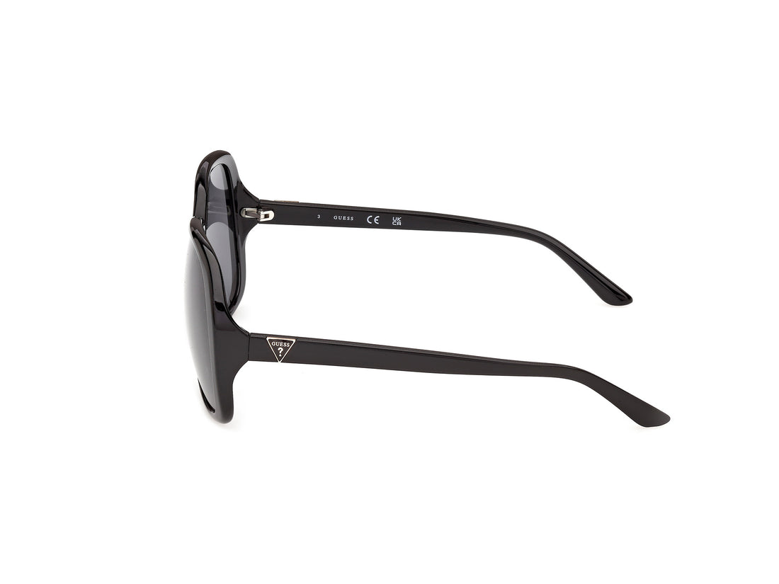 Solbriller guess gu00350 01a negro butterfly femenino størrelse 60mm - Detaljeret visning