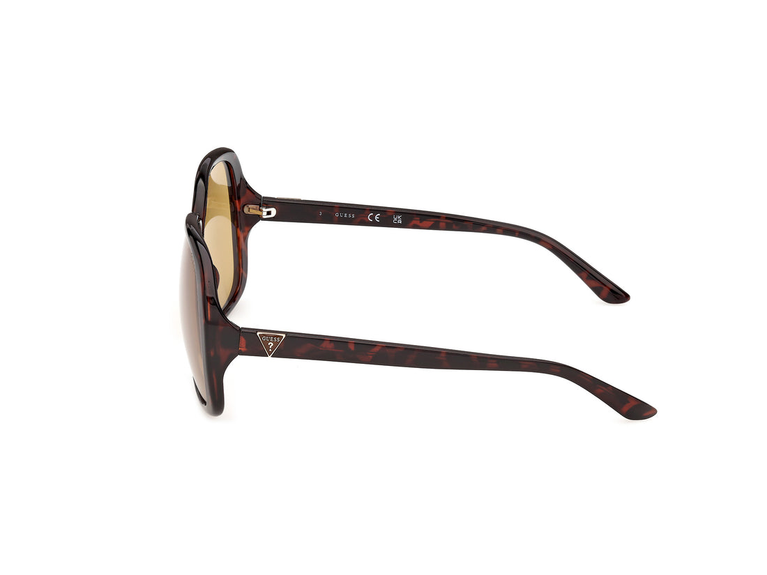 Solbriller guess gu00350 56e havana butterfly femenino størrelse 60mm - Detaljeret visning