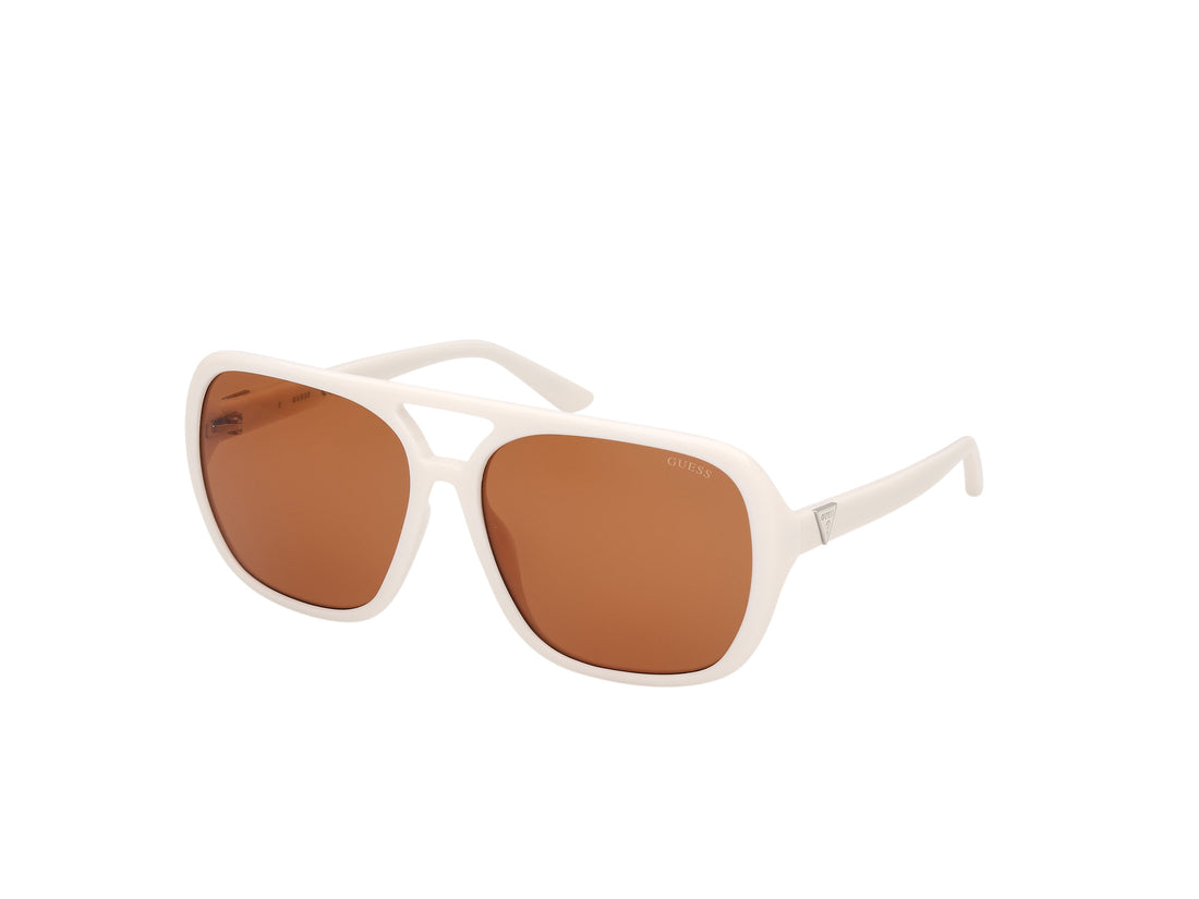 Solbriller guess gu00351 21e blanco pilot femenino størrelse 60mm - Hovedvisning