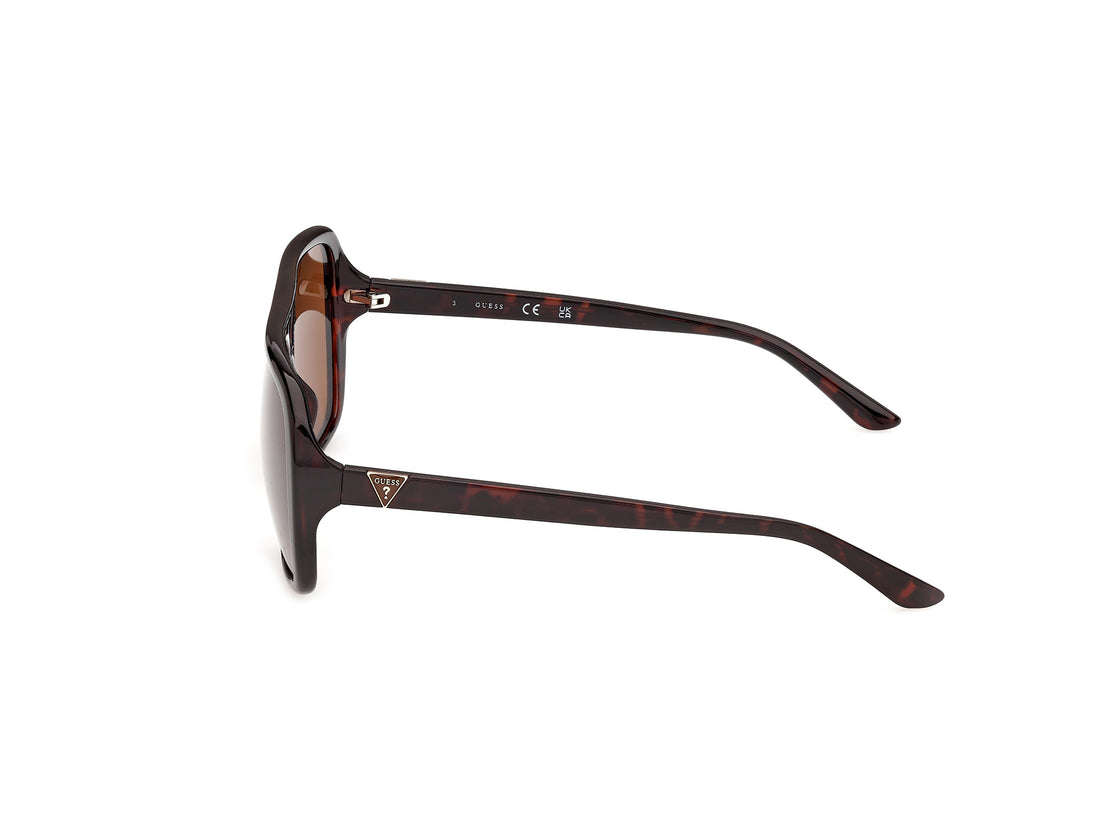 Solbriller guess gu00351 52e havana pilot femenino størrelse 60mm - Detaljeret visning