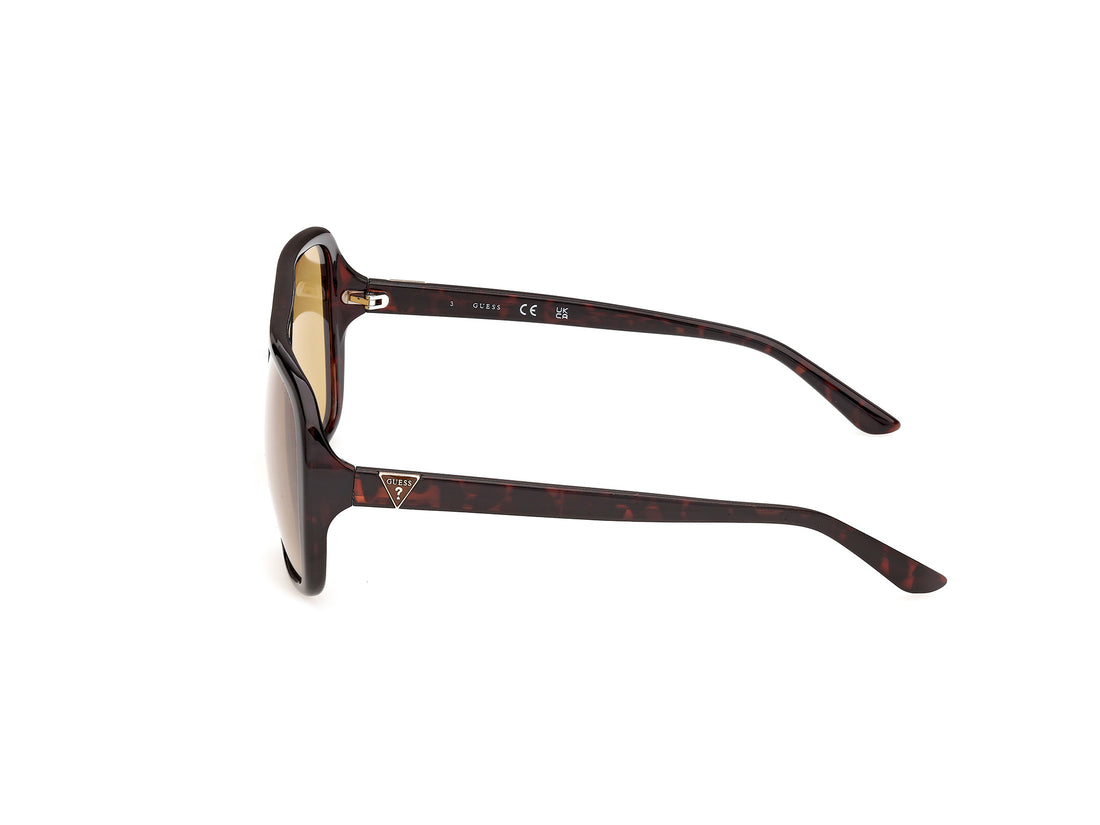 Solbriller guess gu00351 56e havana pilot femenino størrelse 60mm - Detaljeret visning