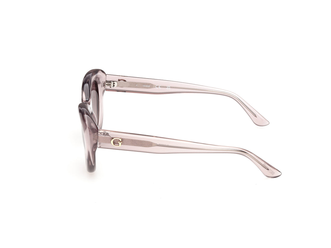Solbriller guess gu00352 57f beige cat eye femenino størrelse 50mm - Detaljeret visning