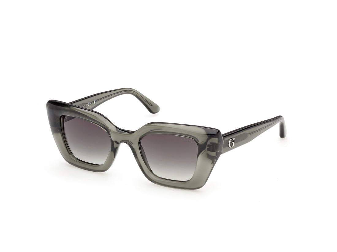Solbriller guess gu00353 93p verde square femenino størrelse 48mm - Hovedvisning
