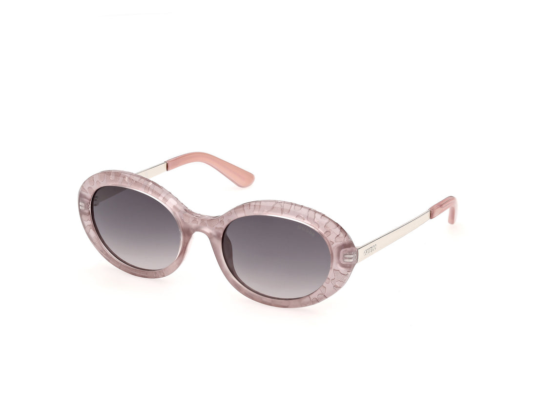 Solbriller guess gu00355 72b rosa oval femenino størrelse 55mm - Hovedvisning