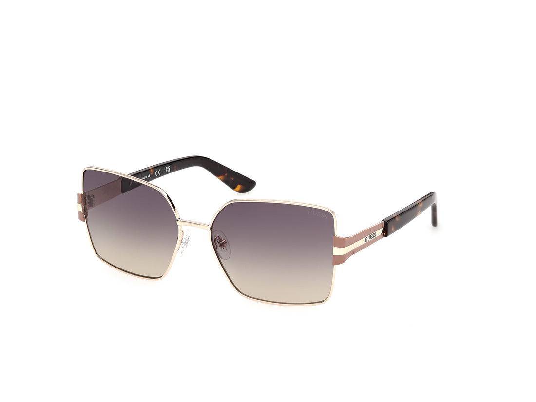 Solbriller guess gu00357 32b dorado butterfly femenino størrelse 59mm - Hovedvisning
