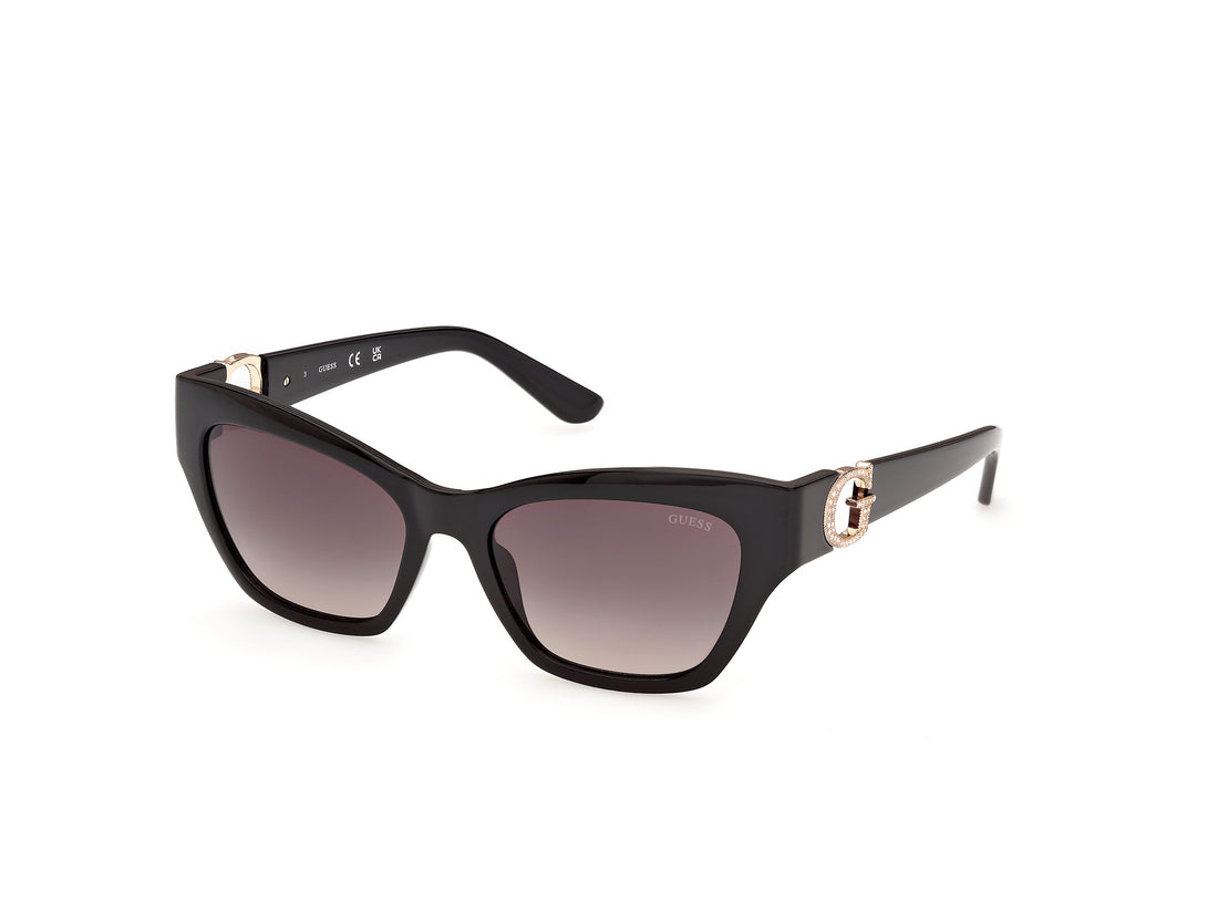 Solbriller guess gu00360 01b negro square femenino størrelse 55mm - Hovedvisning